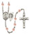 Hand-Made Silver Plate St. Benedict Rosary