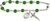 Silver-Plate Miraculous Medal Rosary Bracelet