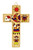 Garden Small Hand-Painted Salvadorian Cross