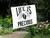 Life is Precious Yard Sign