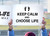 Keep Calm and Choose Life Waterproof Signs (Pack of 12)