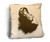 Madonna of the Streets Rustic Pillow