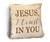 Jesus, I Trust in You Rustic Pillow