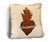 Sacred Heart Rustic Pillow