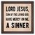 Sinner's Prayer Rustic Framed Quote Sinner's Prayer Rustic Framed Quote