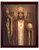 Christ the King by Chambers Restored - Cherry Framed Art