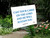 Cast Your Cares Yard Sign Cast Your Cares Yard Sign