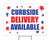 Curbside Delivery Available Yard Sign