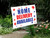 Home Delivery Available Yard Sign
