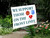 We Support Those On The Front Lines II Yard Sign