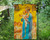 Madonna and Child by Enric M. Vidal Outdoor Garden Flag