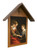St. Cecilia Simple Poly Wood Outdoor Shrine
