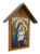 Our Lady of Mt. Carmel Simple Poly Wood Outdoor Shrine