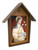 St. Clare Deluxe Poly Wood Outdoor Shrine