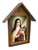 St. Therese Deluxe Poly Wood Outdoor Shrine