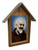 Padre Pio Deluxe Poly Wood Outdoor Shrine