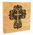 Benedictine Cross Rustic Box Art 