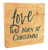 Love Was Born Rustic Box Art  Love Was Born Rustic Box Art