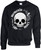 "Memento Mori" Black Crewneck Sweatshirt "Memento Mori" Black Crewneck Sweatshirt