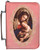 Personalized Bible Cover with Madonna and Her Child Graphic - Rose
