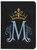 Personalized Catholic Bible with Marian Symbol - Black RSVCE
