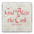 God Bless the Cook (She Needs It) Tumbled Stone Tile