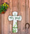 Outdoor Metal Art "He Restores My Soul" Cross Outdoor Metal Art "He Restores My Soul" Cross