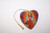 Red Our Lady of Guadalupe Heart Ornament