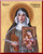 Theophilia St. Catherine of Bologna Wall Plaque