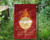 Red Holy Spirit Outdoor Garden Flag Red Holy Spirit Outdoor Garden Flag