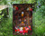 Eucharist Surrounded by Flowers Outdoor Garden Flag