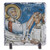 St. Peter - Cappadocian Fresco Square Slate Tile
