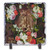 Madonna in a Garland of Flowers Square Slate Tile