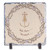 Crown Of Thorns And Anchored Cross Square Slate Tile
