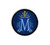 Marian Crest Circle Iron-On Patch