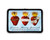 Hearts of the Holy Family Rectangle Iron-On Patch