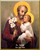 St. Joseph Younger 3x4 Wall Plaque