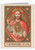 Antique Belgian Sacred Heart Note Card