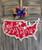 God Bless America Metal Outdoor Art