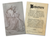 Sketch of Our Lady of St. Benedict by Phillip Bowles Holy Card