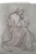 Sketch of Our Lady of St. Benedict by Phillip Bowles Greeting Card
