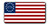 1776 American Flag Magnet