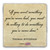 "If You Want Something" Tumbled Stone Coaster