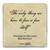 "The Only Thing" Tumbled Stone Coaster