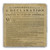 The Declaration of Independence Tumbled Stone Coaster
