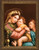 Madonna della Seggiola (Madonna of the Chair) - Gold Framed Art