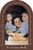 St. Gianna Molla Prayer Arched Magnet