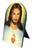 Sacred Heart Arched Desk Plaque