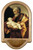 St. Joseph (Old With Jesus) Holy Water Font