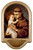 St. Anthony with Jesus Holy Water Font